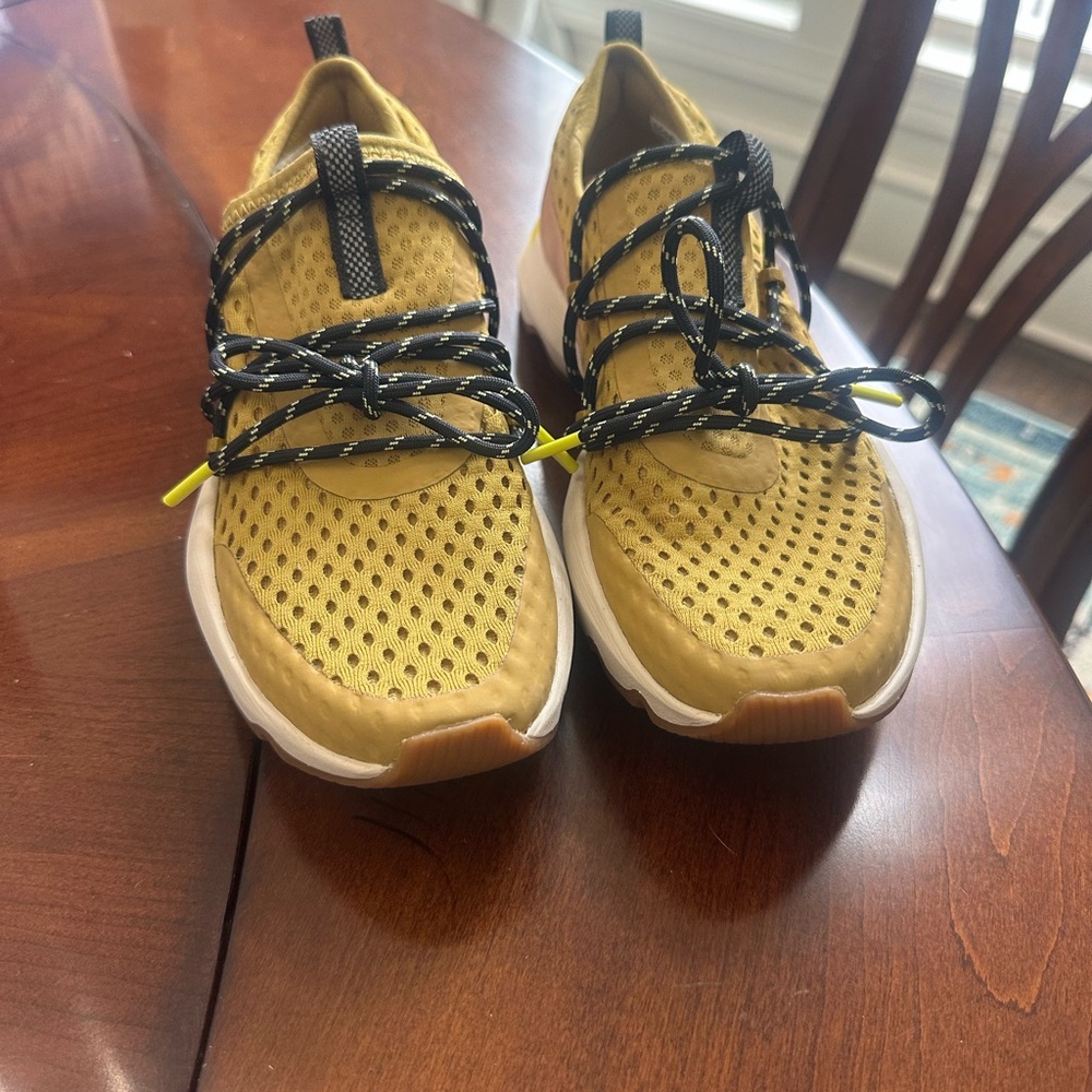 Sorel Women’s Yellow Athletic Shoes Kinetic Impact